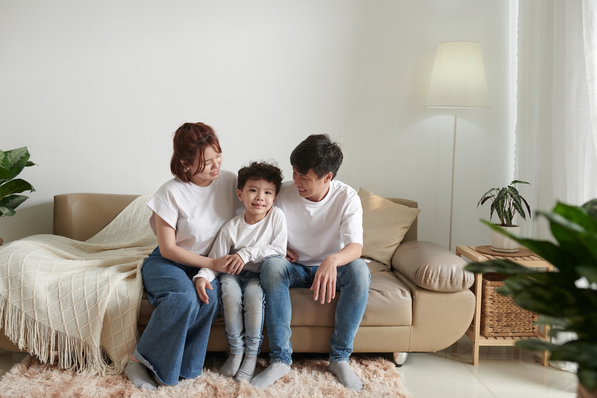 Happy Family with Child